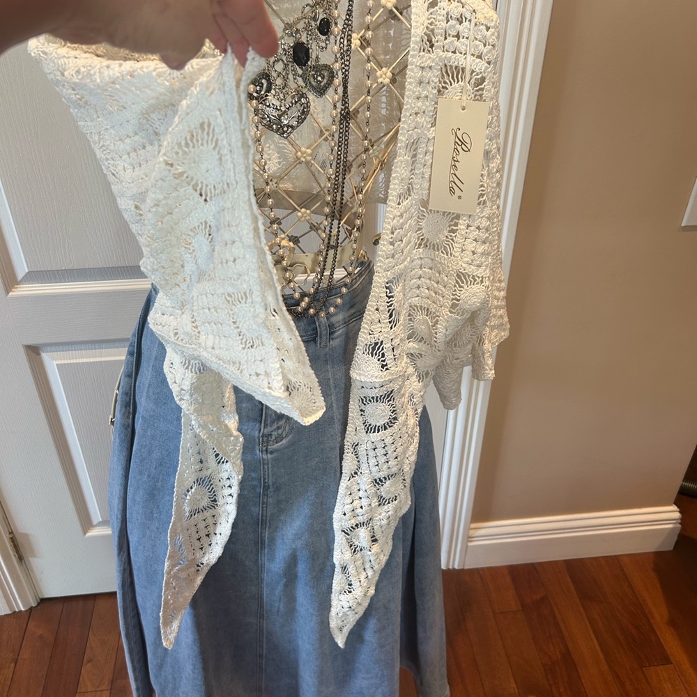 Crochet Wrap Top one size - Picture 14 of 14